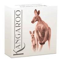 Australien - 1 AUD Perth Mint Känguru 2026 - 1 Oz Silber PP High Relief Color