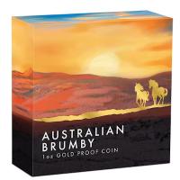 Australien - 100 AUD Brumby 2026 - 1 Oz Gold PP