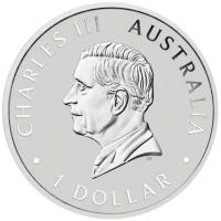 Australien 1 AUD Emu 2026 1 Oz Silber Rückseite