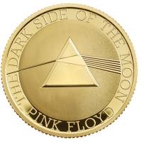 Großbritannien - 25 GBP Music Legends Pink Floyd 2026 - 1/4 Oz Gold PP