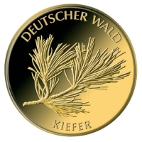 Deutschland - 20 EURO Deutscher Wald Kiefer 2013 - 1/8 Oz Gold
