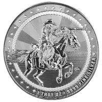 Scottsdale Mint - Cowboy Rifleman - 1 Oz Silber