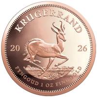 Südafrika - Krügerrand 2026 - 1 Oz Gold PP