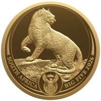 Südafrika - 50 Rand Big Five III Leopard 2026 - 1 Oz Gold PP