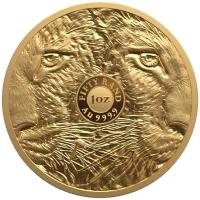 Südafrika 50 Rand Big Five III Leopard 2026 1 Oz Gold PP Rückseite