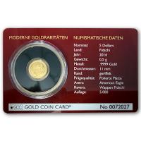 Fiji - 5 FJD American Eagle 2016 - 0,5g Gold
