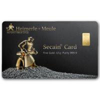 Heimerle + Meule - Goldbarren Secain - 0,1g Gold
