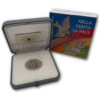 Vatikan - 5 Euro Pontifikat Benedikt XVI. 2006 - Silber PP