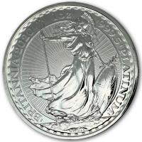 Großbritannien - 100 GBP Britannia 2020 - 1 Oz Platin