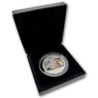 Cook Islands 20 CID Masterpieces of Art: Die Geburt der Venus 2008 3 Oz Silber PP Color Rückseite