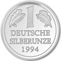 Silbermedaille - Deutsche Silberunze - 1 Oz Silber