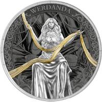 Germania Mint - 3x5 Mark Norns: Triune Set 2026 - 3x1 Oz Silber Ruthenium Gilded