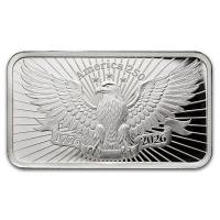 Silberbarren - PAMP 250. Jahrestag USA: Weißkopfseeadler - 1 Oz Silber