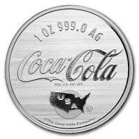 USA - Coca Cola(R) Americana - 1 Oz Silber Color
