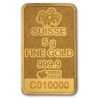 Goldbarren PAMP Arabian Camel 5g Gold Rückseite