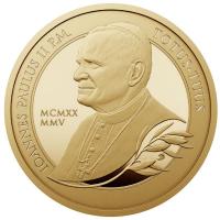 Niue - 5 NZD 20.Todestag Papst Johannes Paul II. 2026 - 1/10 Oz Gold PP
