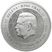 St. Helena - 1 Pfund 250. Jahrestag der Boston Tea Party 2023 - 1 Oz Silber