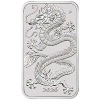 Australien - 1 AUD Drachen Barren 2026 - 1 Oz Silber