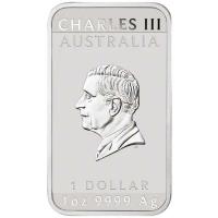 Australien - 1 AUD Drachen Barren 2026 - 1 Oz Silber