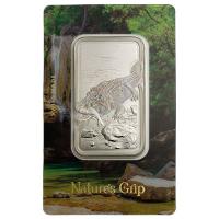 Niue - 2 NZD Natures Grip: Nil Krokodil 2026 - 1 Oz Silber