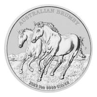 Australien - 1 AUD Brumby 2023 - 1 Oz Silber