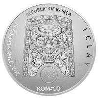Südkorea Zi:Sin Krieger: Lepus 2023 1 Oz Silber Rückseite