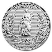 USA John Wick Continental Coin 1 Oz Silber Rückseite
