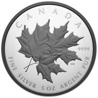 Kanada - 50 CAD Triple Maple 2026 - 5 Oz Silber PP