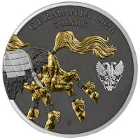 Germania Mint - 2*5 Mark Germania Beasts: Sleipnir GEMINUS 2026 - 2*1 Oz Silber