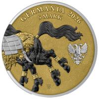 Germania Mint - 2*5 Mark Germania Beasts: Sleipnir GEMINUS 2026 - 2*1 Oz Silber