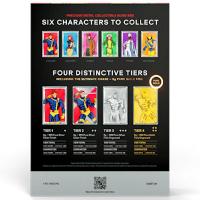 Niue 1 NZD Marvel(TM) X-Men(TM) 97 Heroes Folie Blind Box 5g Silber Rückseite