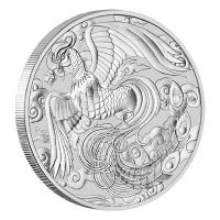Australien 1 AUD Myths & Legends: Phoenix 2022 1 Oz Silber