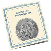 Niue - 2 NZD Camelot Serie: Arthur Pendragon (1.) 2023 - 1 Oz Silber