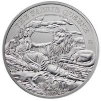 St. Helena - 1 Pfund The Faerie Queene (2.) Una and the Lion 2024 - 1 Oz Silber BU