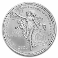 Niue 2 NZD Icons of Inspiration: Wright Brothers 2022 1 Oz Silber BU Rückseite