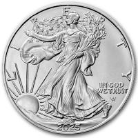 USA - 1 USD American Silver Eagle 2025 - 1 Oz Silber