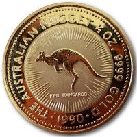 Australien - 50 AUD Känguru 1990 - 1/2 Oz Gold