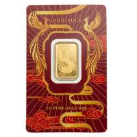 Goldbarren - PAMP Good Luck Phoenix - 5g Gold