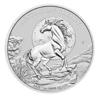 Australien - 1 AUD Brumby 2026 - 1 Oz Silber