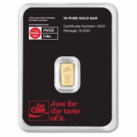 Goldbarren - Coca Cola(R) Diet Coke - 1g Gold im Blister