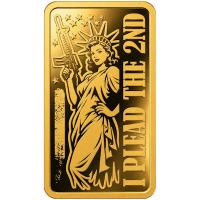 Liberia - 20 Dollar I Plead the 2nd 2026 - 1/200 Oz Gold