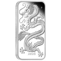 Australien 1 AUD Drachen Barren 2026 1 Oz Silber PP