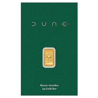 Dune(TM) - Haus Atreides Goldbarren - 1g Gold