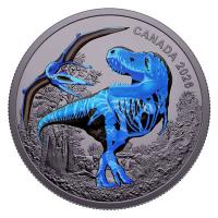 Kanada - 20 CAD T.Rex 2026 - 1 Oz Silber PP Color