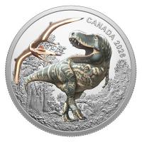 Kanada - 20 CAD T.Rex 2026 - 1 Oz Silber PP Color