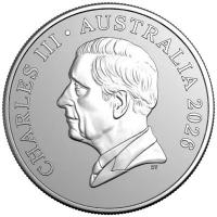 Australien - 1 AUD RAM Känguru 60. Jahrestag Australische Dezimalwährung 2026 - 1 Oz Silber