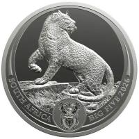 Südafrika - 5 Rand Big Five III Leopard 2026 - 1 KG Silber PP