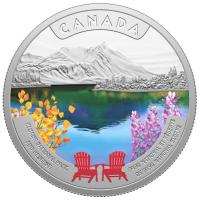 Kanada - 20 CAD Kanadas Nationalparks: Kluane (2.) 2026 - 1 Oz Silber PP Color