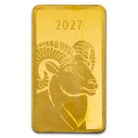 USA - Lunar Jahr der Ziege 2027 - 1g Gold