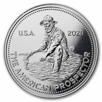USA - Engelhard The American Prospector 2026 - 1/2 Oz Silber